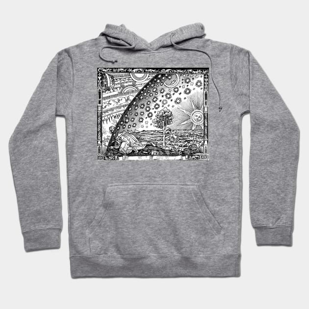 Flammarion engraving - Machinery of the Universe Hoodie by pocketlama